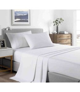 BLANC DE BLANC OPULENCE 14"DP SHEET SET 400TC ORGANIC EGYPTIAN COTTON ASST