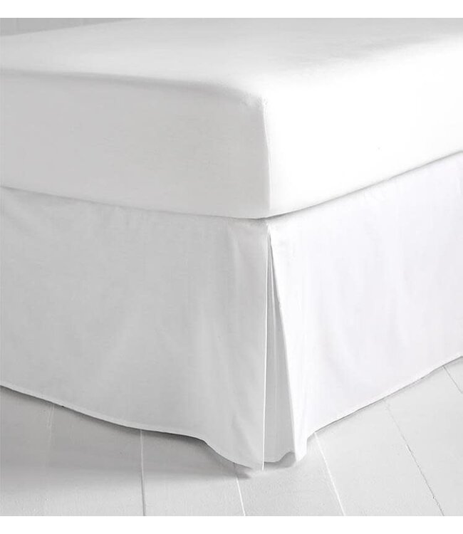BLANC DE BLANC OPULENCE BEDSKIRT 400TC ORGANIC EGYPTIAN COTTON