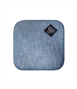 CANTINA LINEN MEMORY FOAM CHAIR PAD 16X16"