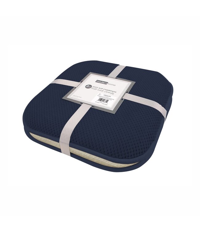modernhome 2PK ANTI-SLIP FOAM CHAIR PAD 16X16"