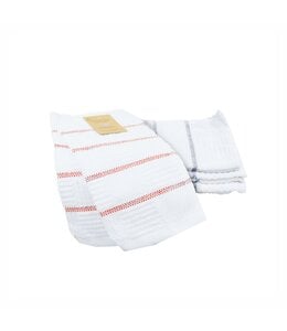 2PK TRIPLE HORIZONTAL STRIPE DISH CLOTH AST 12x12"