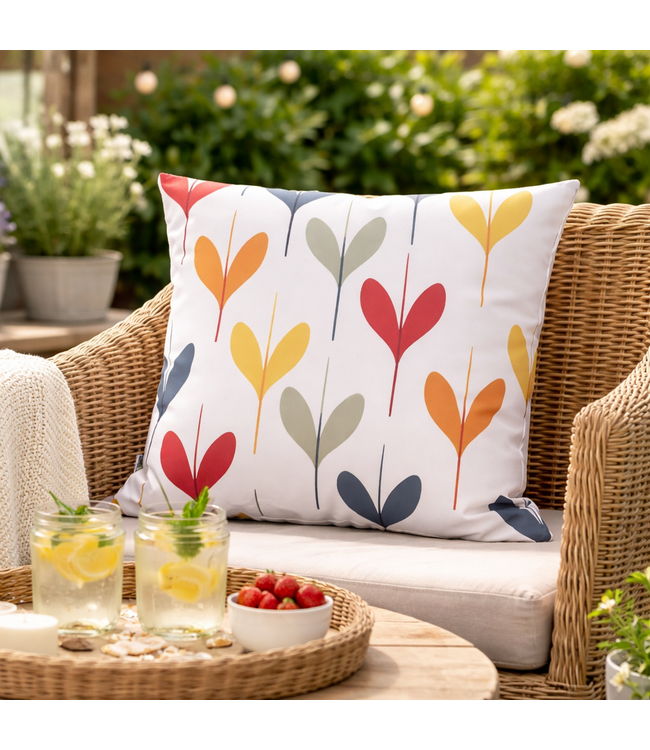 TIKI OUTDOOR CUSHION ASSORTED 17x17"