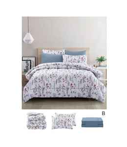 GENEVIEVE COMFORTER SET AST 7Pc QUEEN