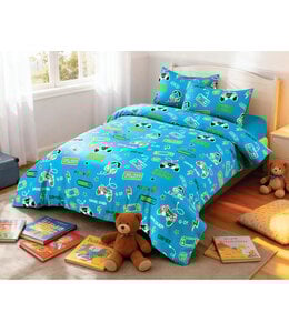 mari & mac GAMER COMFORTER SET BLUE