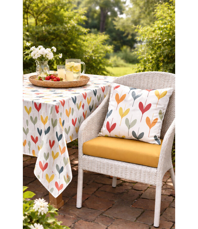 TIKI OUTDOOR CUSHION ASSORTED 17x17"
