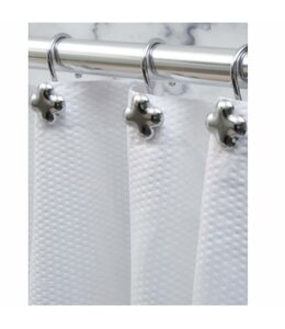 TRAVERSE SHOWER CURTAIN HOOKS CHROME