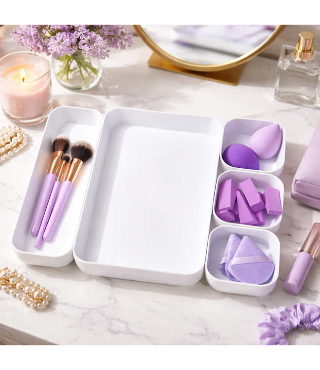 ALL IN ONE BRUSH & SPONGE ORGANIZER SET