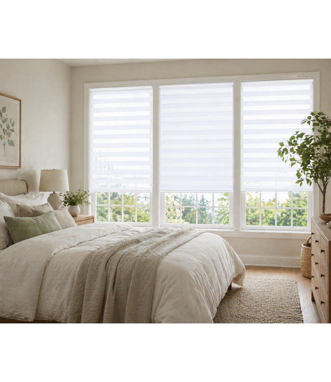 MAISON CONDELLE CORDLESS DAY AND NIGHT ROLLER BLINDS