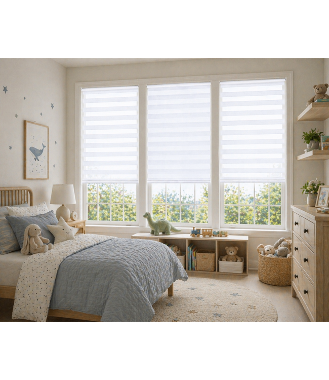 MAISON CONDELLE CORDLESS DAY AND NIGHT ROLLER BLINDS