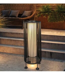 SOL DE MARE OUTDOOR SOLAR LIGHT AST 7.5X7.5X20.5"