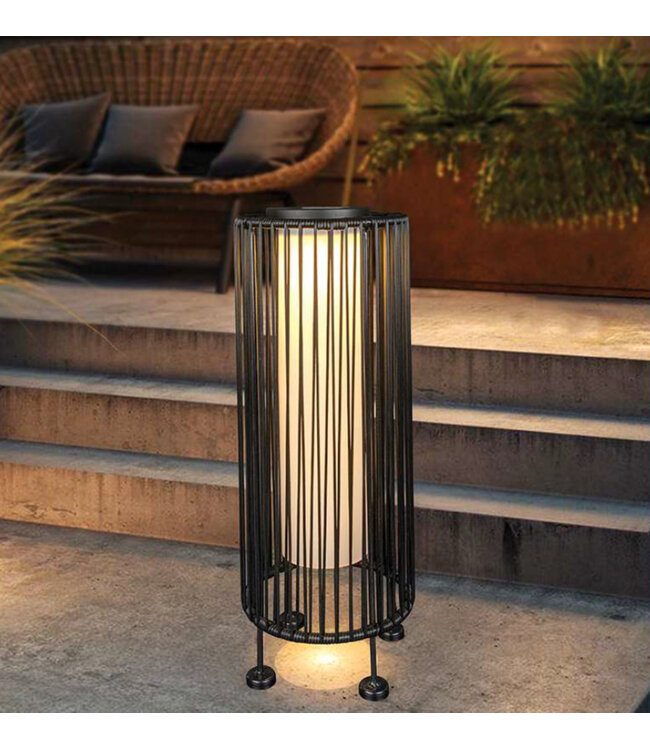 SOL DE MARE OUTDOOR SOLAR LIGHT AST 7.5X7.5X20.5"