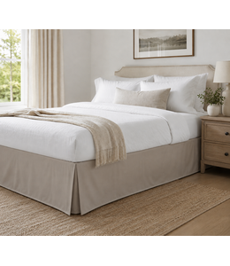 BLANC DE BLANC OPULENCE BEDSKIRT 400TC ORGANIC EGYPTIAN COTTON
