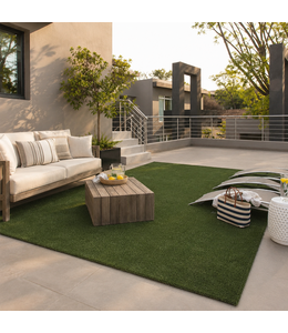 LAUREN TAYLOR ARTIFICIAL GRASS RUG GREEN