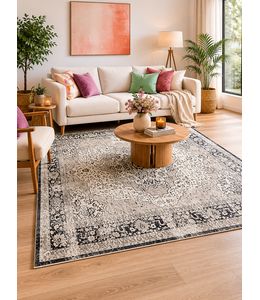 LAUREN TAYLOR RIGA COLLECTION CRYSTAL RUGS MULTI