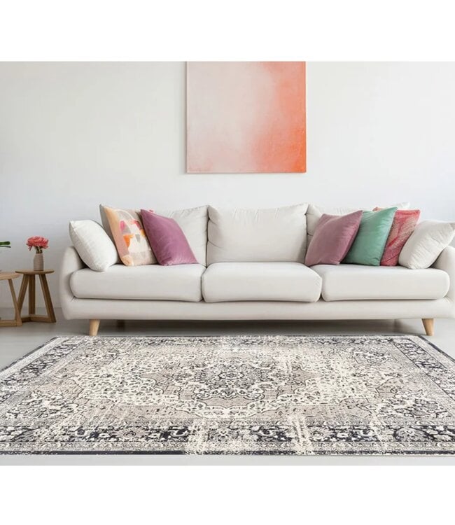 LAUREN TAYLOR RIGA COLLECTION CRYSTAL RUGS MULTI
