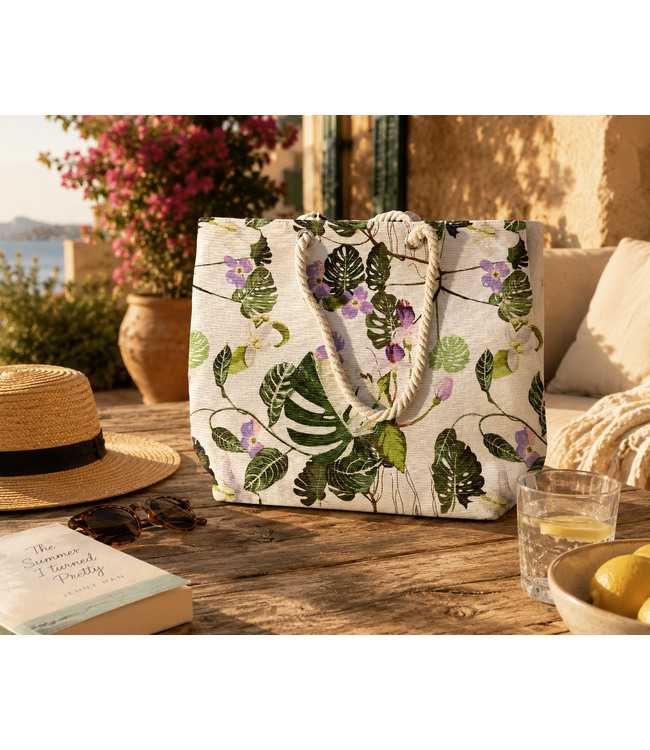 CANVAS SUMMER TOTE BAG