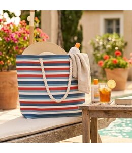 COTTON CANVAS SUMMER TOTE BAG