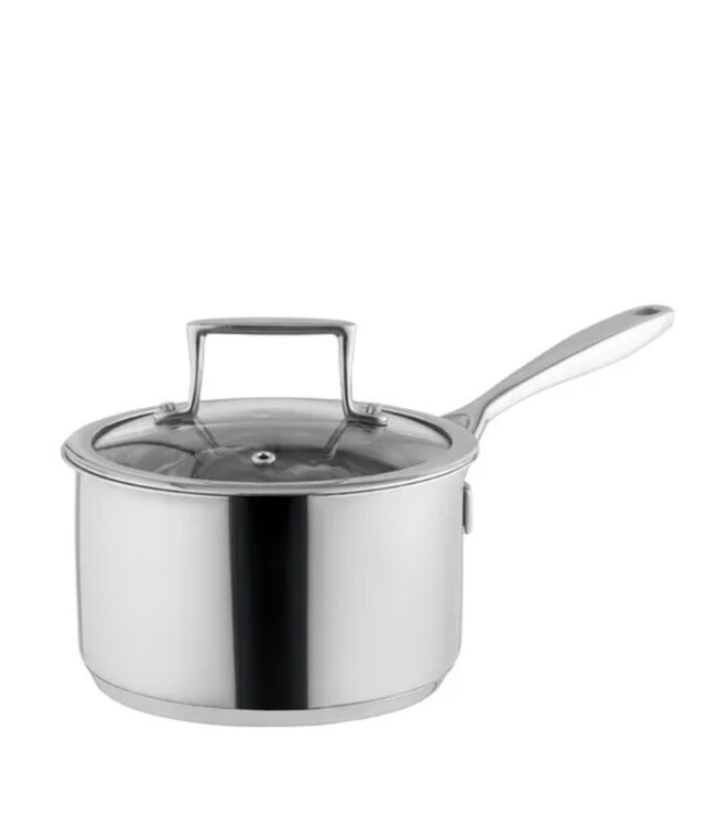 MADAME COCO ELENA STAINLESS STEEL SAUCE PAN w/LID 1900 ml