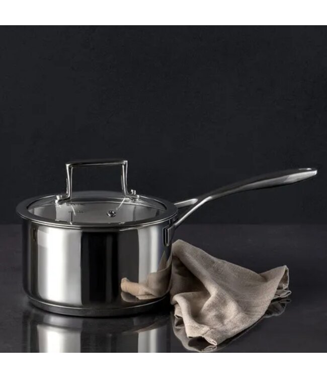 MADAME COCO ELENA STAINLESS STEEL SAUCE PAN w/LID 1900 ml