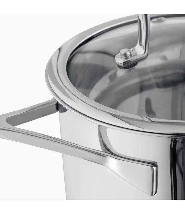 MADAME COCO ELENA STAINLESS STEEL SAUCE PAN w/LID 1900 ml