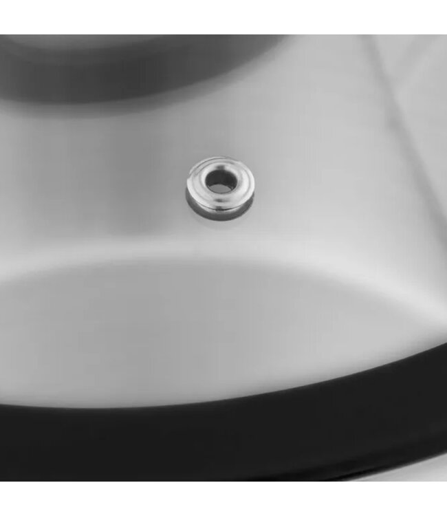 MADAME COCO COLIN STAINLESS STEEL SHALLOW POT w/LID 2700 ml