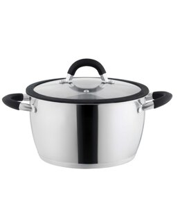 MADAME COCO COLIN STAINLESS STEEL DEEP POT w/LID 4450 ml