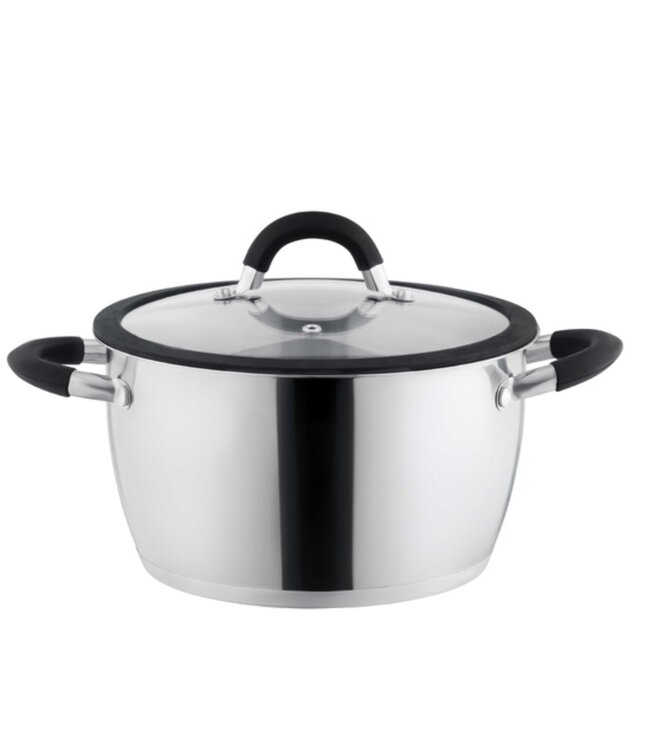 MADAME COCO COLIN STAINLESS STEEL DEEP POT w/LID 4450 ml
