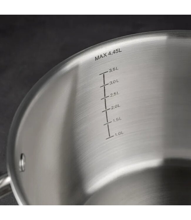 MADAME COCO COLIN STAINLESS STEEL DEEP POT w/LID 4450 ml