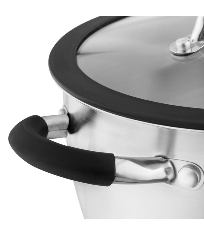 MADAME COCO COLIN STAINLESS STEEL DEEP POT w/LID 4450 ml