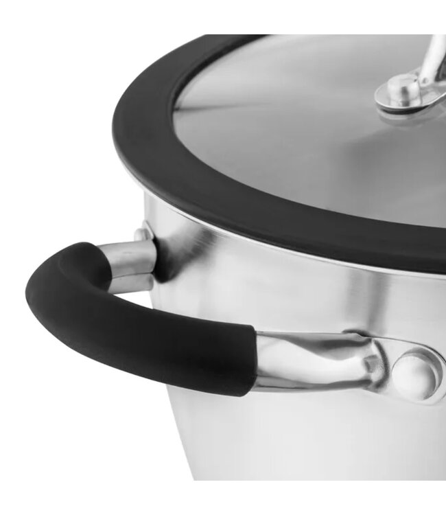 MADAME COCO COLIN STAINLESS STEEL DEEP POT w/LID 2450 ml