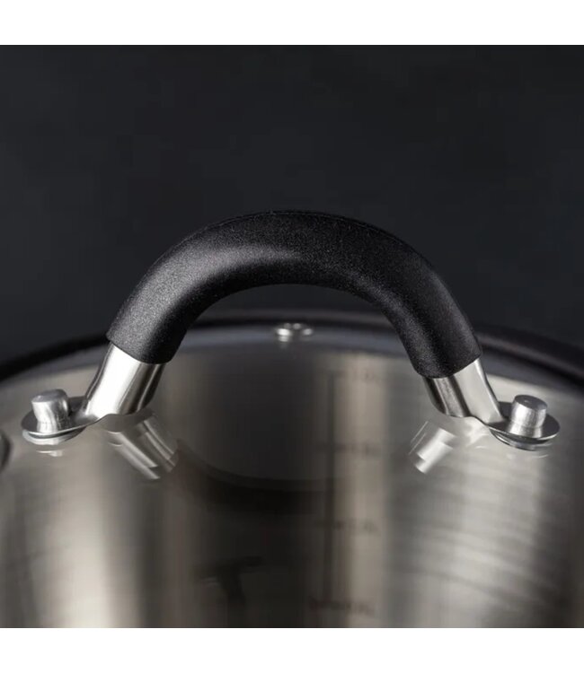 MADAME COCO COLIN STAINLESS STEEL DEEP POT w/LID 2450 ml