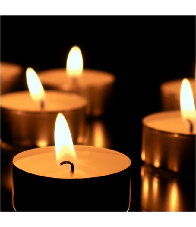 50Pk TEALIGHT CANDLES VANILLA