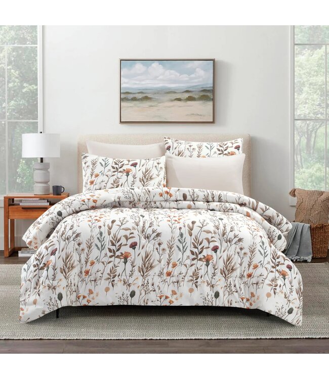 GENEVIEVE COMFORTER SET AST 7Pc QUEEN