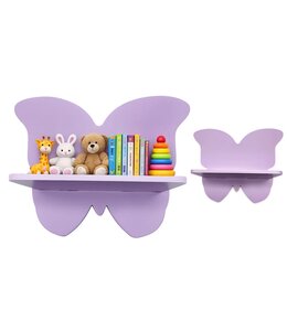 mari & mac DECORATIVE WALL SHELF BUTTERFLY 15.5"x6"x12"