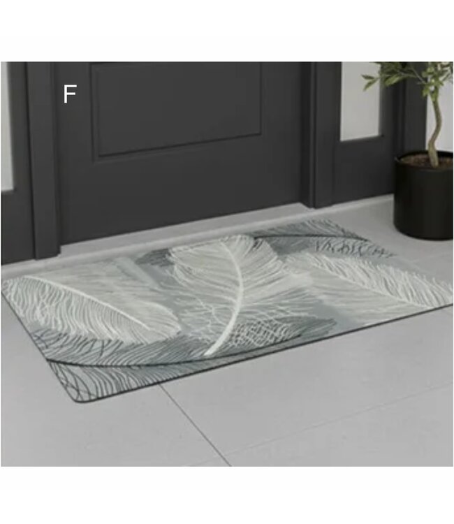DIATOM MAT w/RUBBER BACK ASSORTED 24x36"