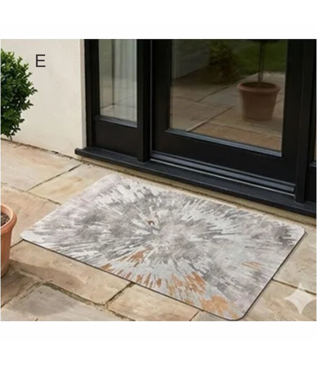 DIATOM MAT w/RUBBER BACK ASSORTED 24x36"