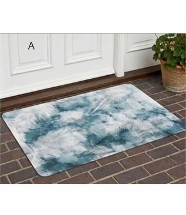 DIATOM MAT w/RUBBER BACK ASSORTED 24x36"
