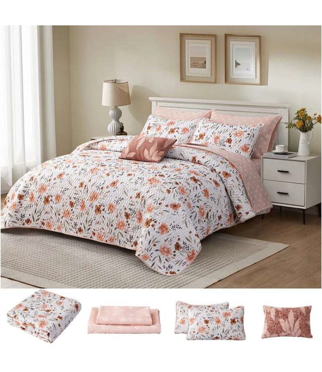 GABRIEL 8Pc QUILT SET AST