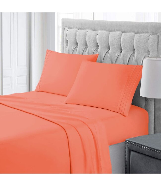 COMFII HOME SOLID SHEET SET TWIN XL