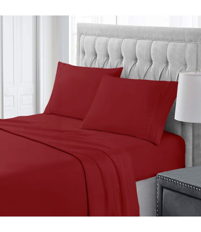 COMFII HOME SOLID SHEET SET TWIN XL
