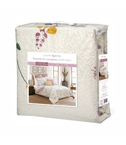 SERENADE REVERSIBLE  QUILT SET 2Pc TWIN