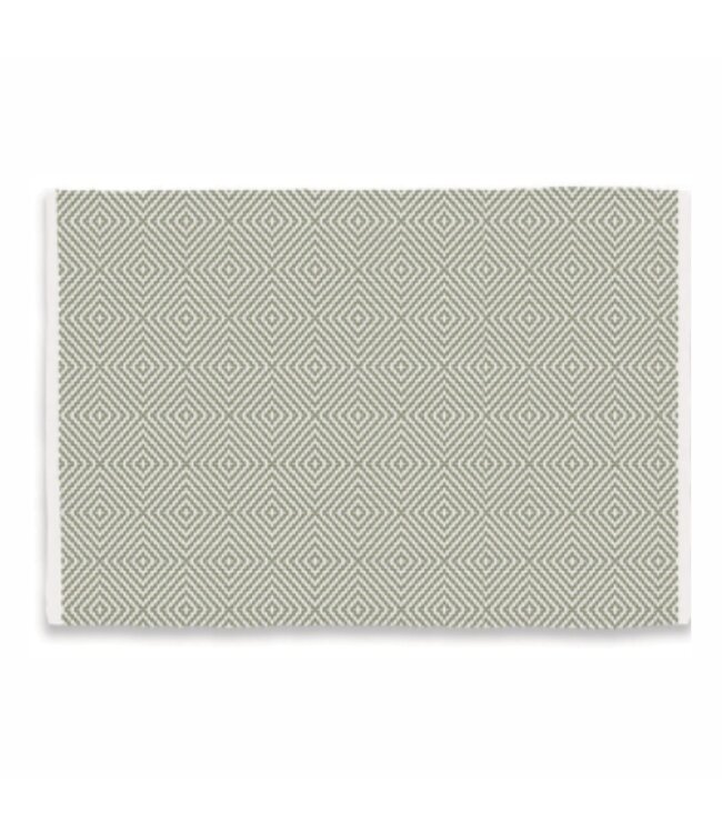 COTTON BLEND HAND WOVEN KITCHEN MAT 20X30"