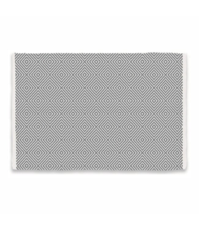 COTTON BLEND HAND WOVEN KITCHEN MAT 20X30"