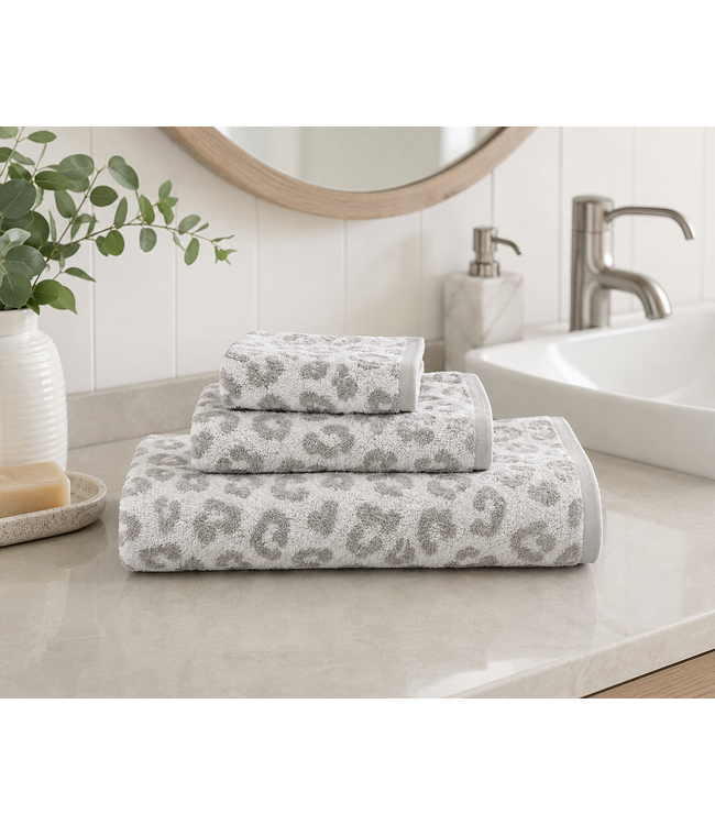LEOPARD COLLECTION LT GREY or DK GREY or BEIGE