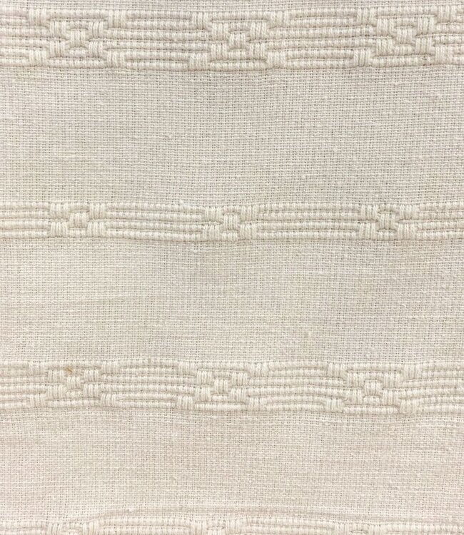 DOBBY 70/30% COTTON/POLY FABRIC SHOWER CURTAIN NATURAL