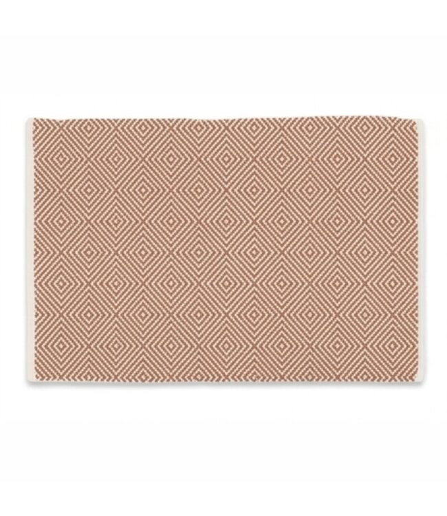 COTTON BLEND HAND WOVEN KITCHEN MAT 20X30"