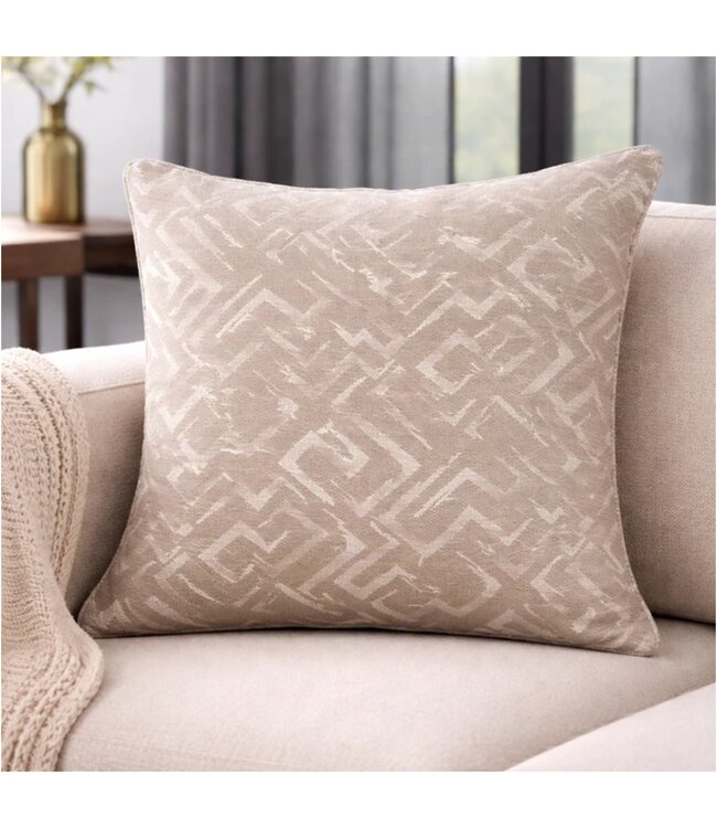 LAUREN TAYLOR PRESTON JACQUARD CUSHION 20X20"