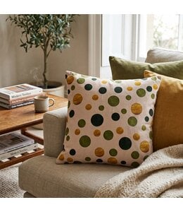 2Pk CUSHION COVERS 18x18" He Loves Me Patterned