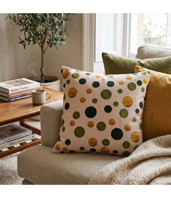 2Pk CUSHION COVERS 18x18" He Loves Me Patterned