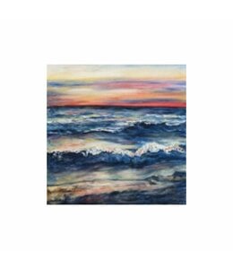 2Pk CUSHION COVERS 18x18" Kincardine Sunset art image